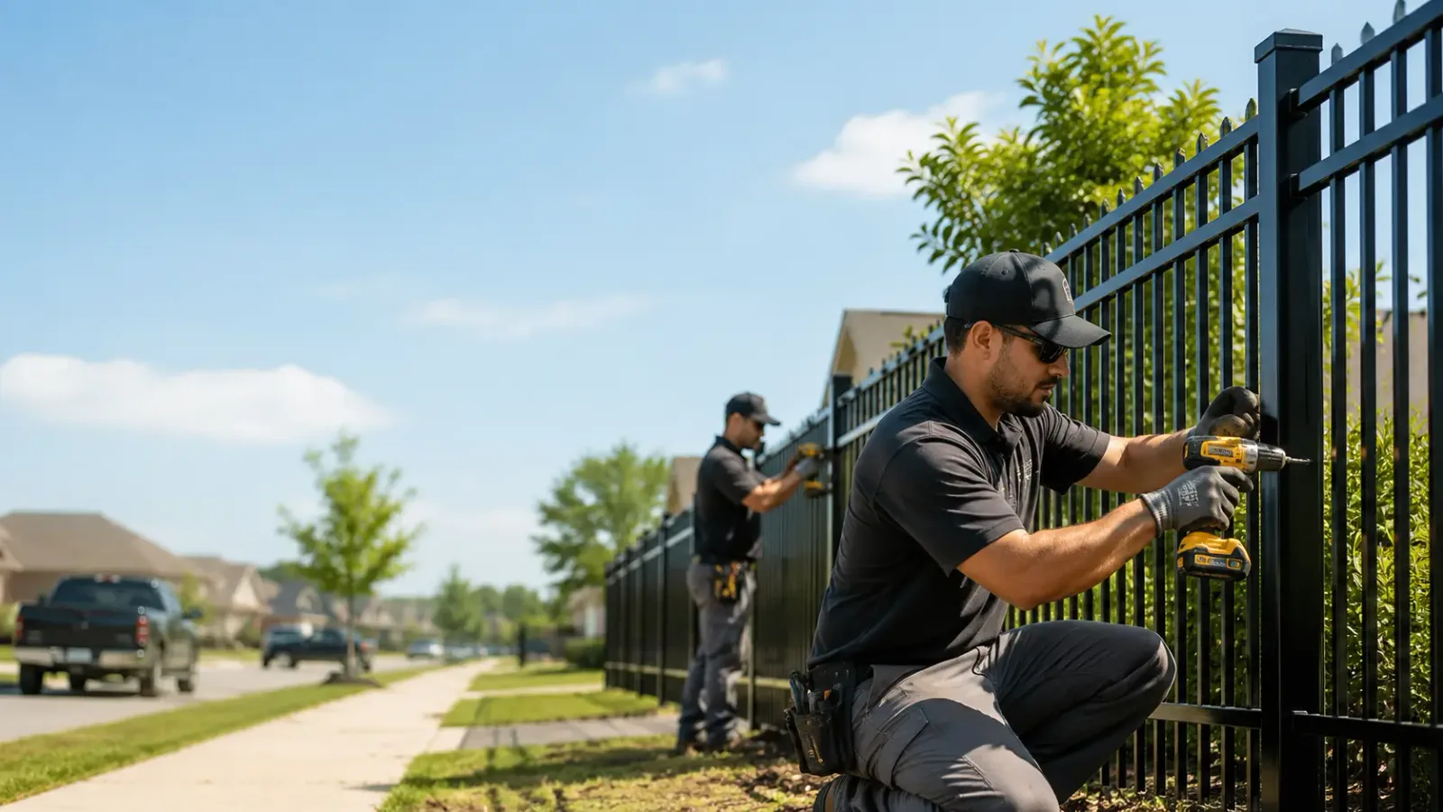 Metal Fence Installation in Union Hill, IL